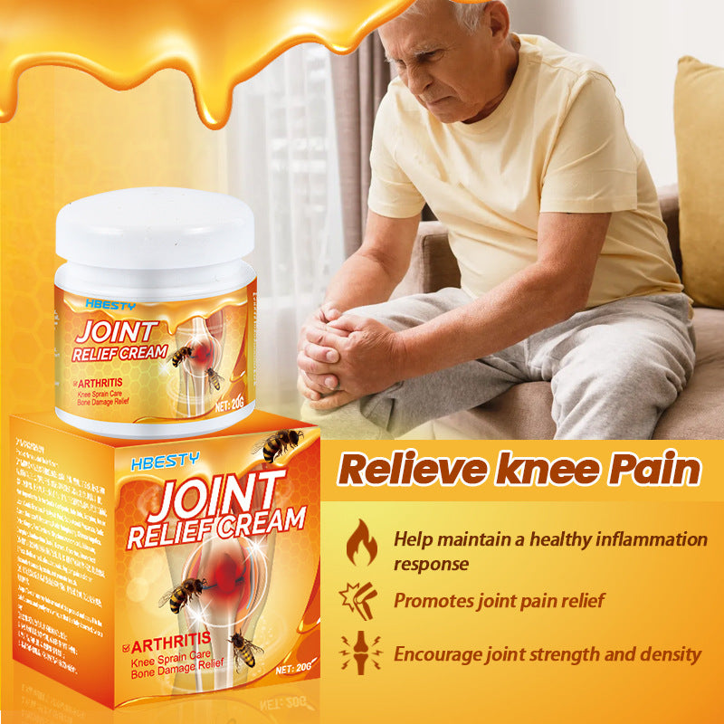 Nature-Powered Bee Venom Cream for Deep Joint & Bone Pain Relief