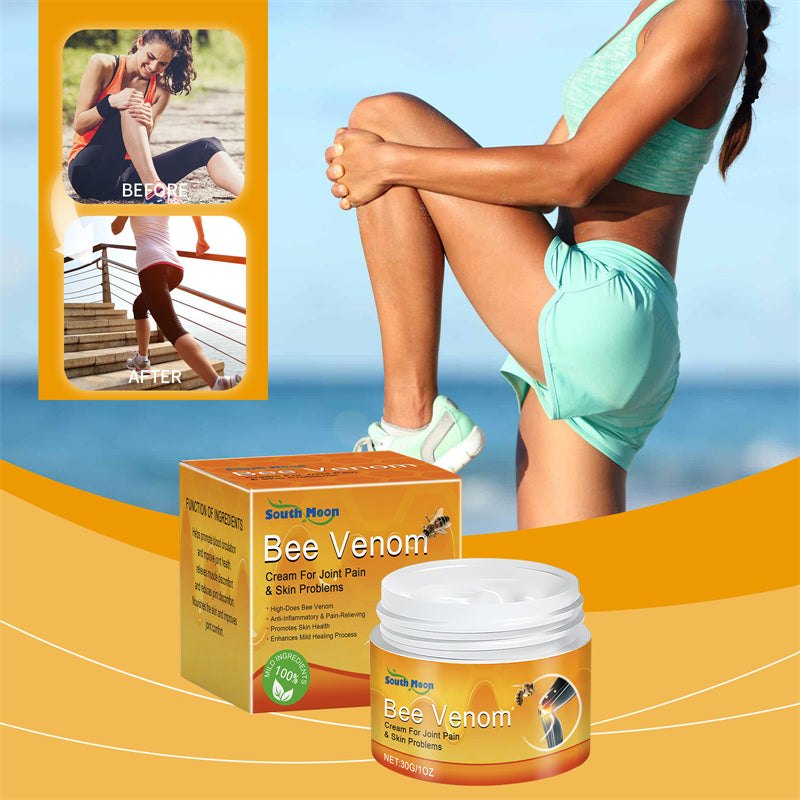 Nature-Powered Bee Venom Cream for Deep Joint & Bone Pain Relief